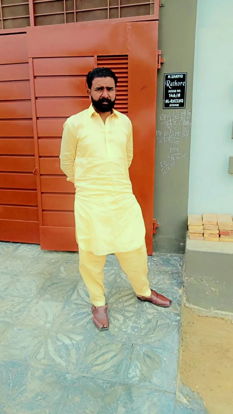 M Numan Shafiq Ahmad - Groom